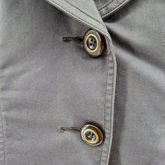 Cabi Womens Gray/Green Button Front Blazer Jacket Size 8 Career Work Business - Picture 4 of 12